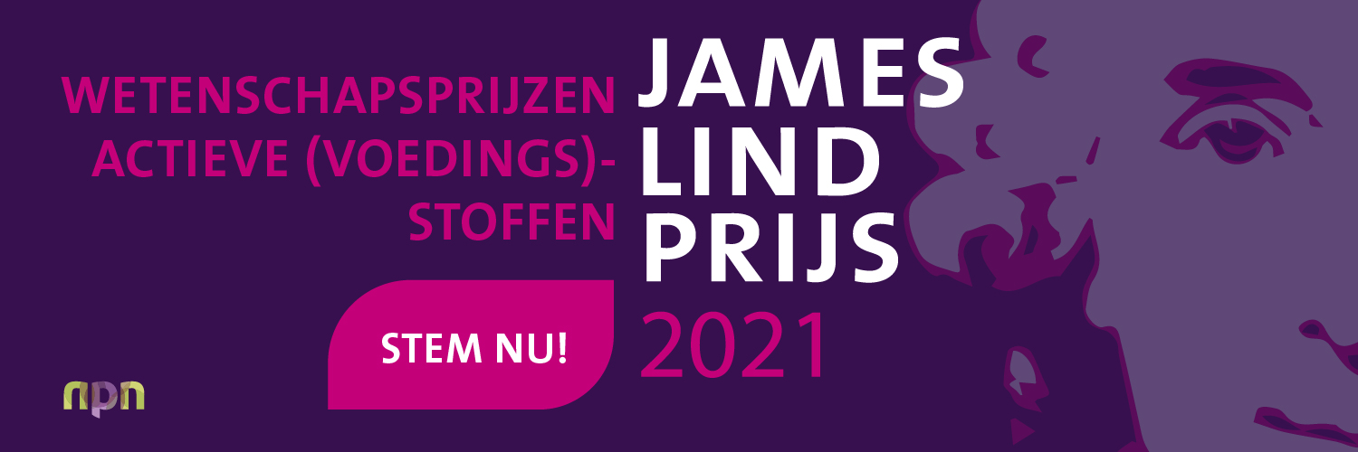 Stemmen op genomineerden voor James Lind Prijs 2021 NPN