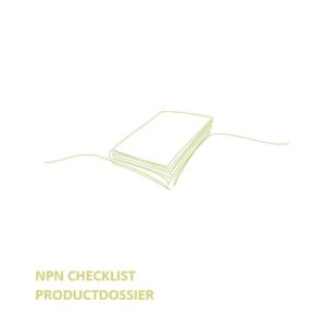 Checklist productdossier